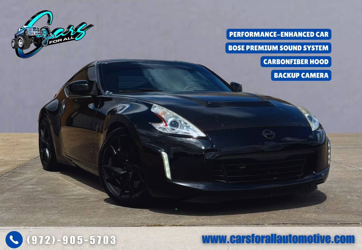 2016 Nissan 370Z Sport Tech — Coupe — 69,473 mi — Garland, TX