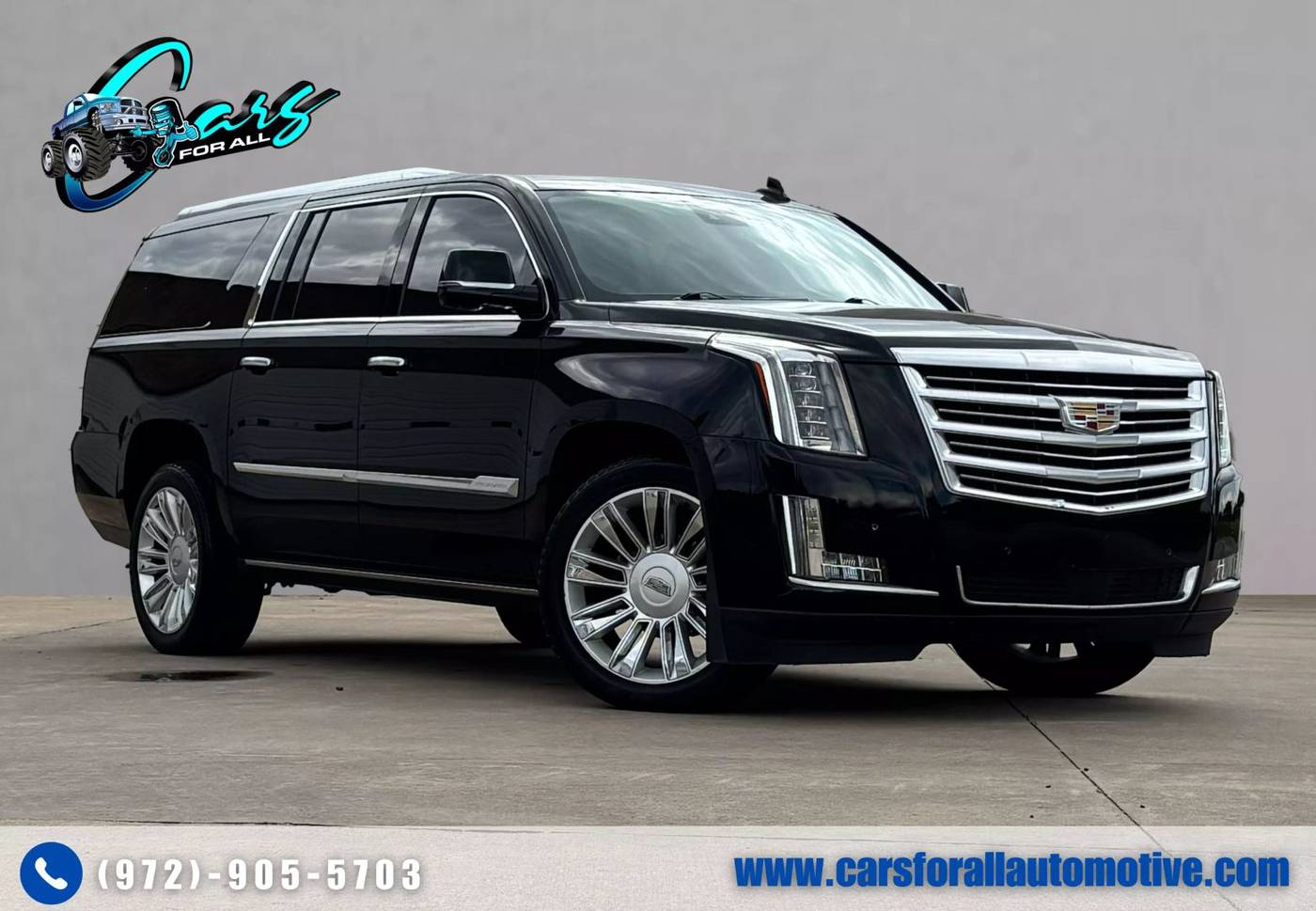 2016 Cadillac Escalade Platinum — SUV — 53,500 mi — Garland, TX