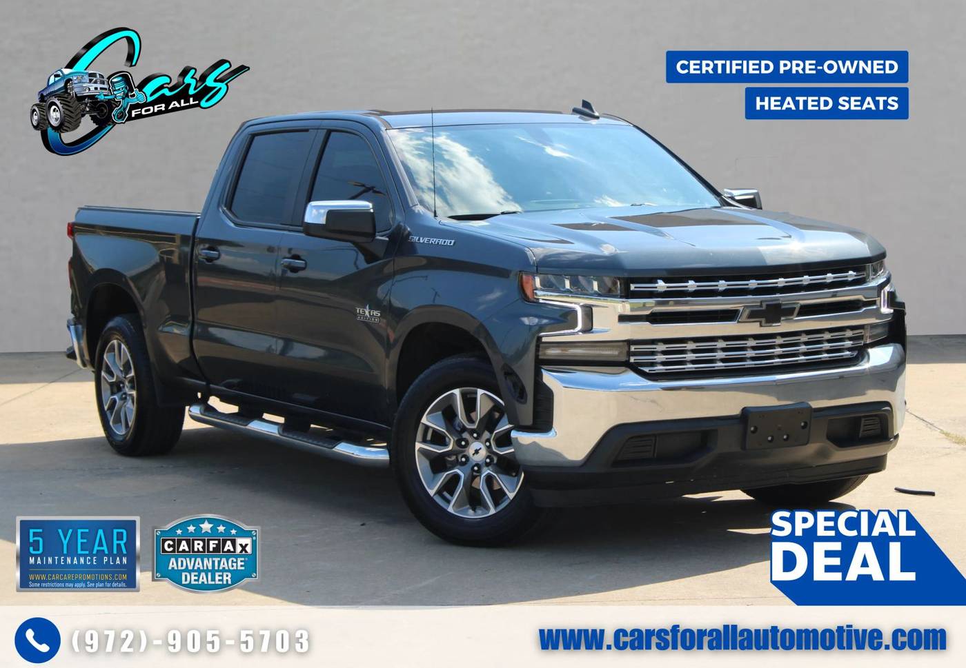 2021 Chevrolet Silverado 1500 LT — Pickup Truck — 104,599 mi — Garland, TX