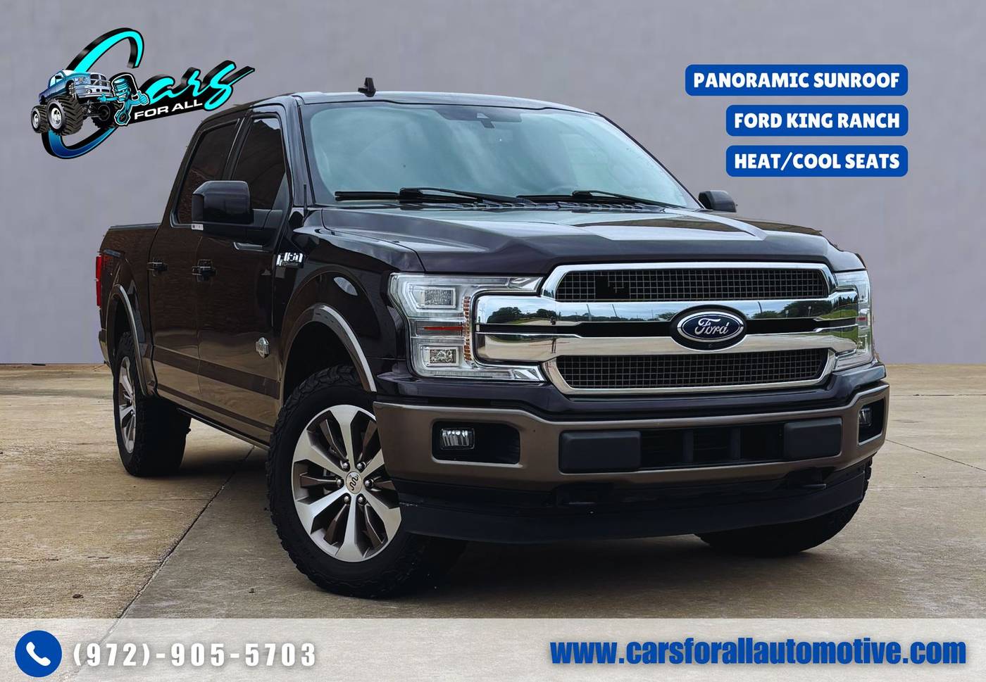 2020 Ford F-150 King Ranch — Pickup Truck — 120,402 mi — Garland, TX