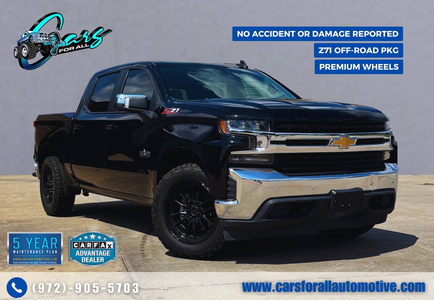 2020 Chevrolet Silverado 1500 LT — Pickup Truck — 110,355 mi — Garland, TX