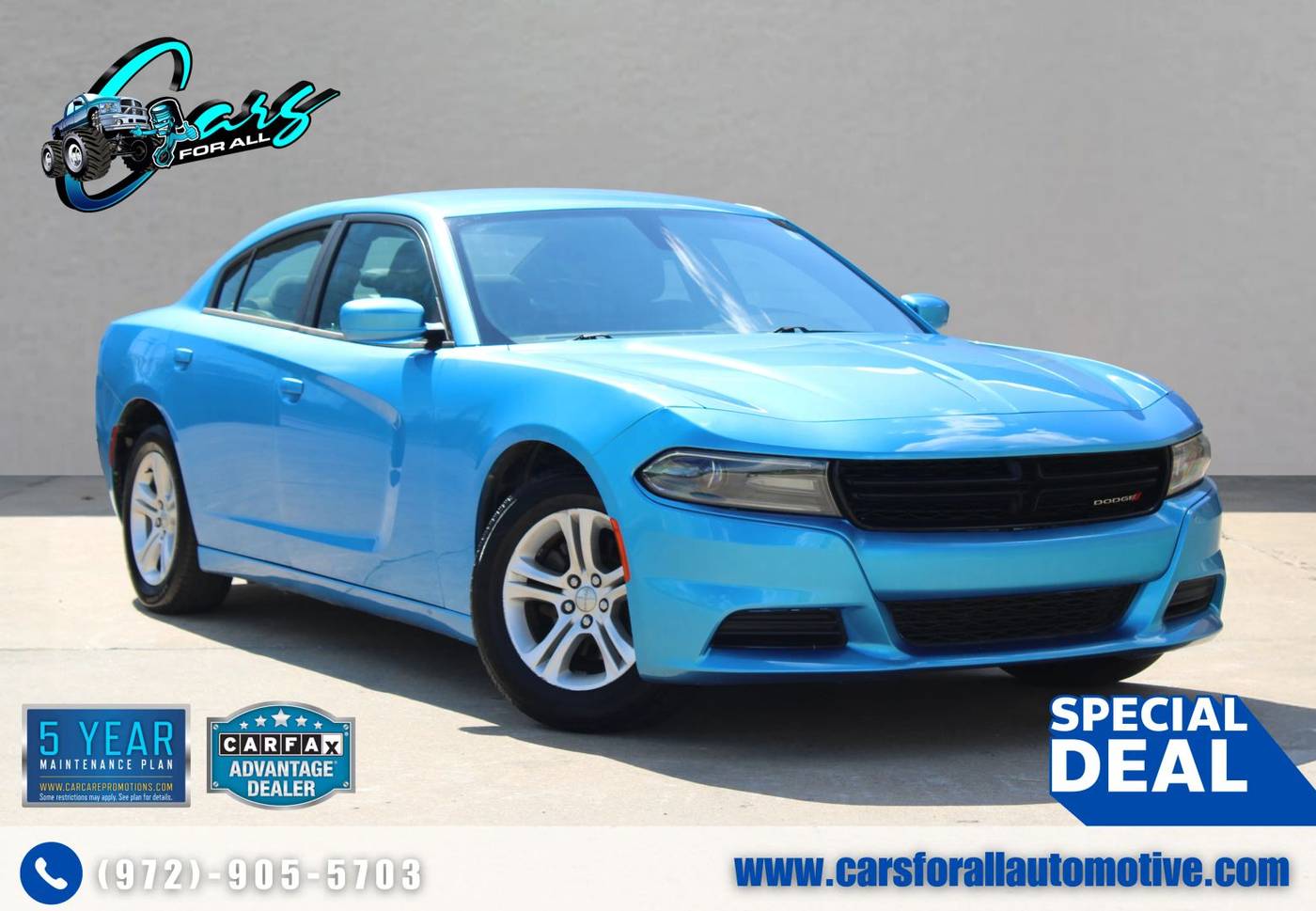 2019 Dodge Charger SXT — Sedan — 100,120 mi — Garland, TX