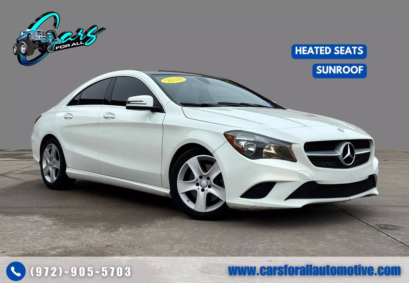 2016 Mercedes-Benz CLA CLA 250 — Sedan — 140,406 mi — Garland, TX
