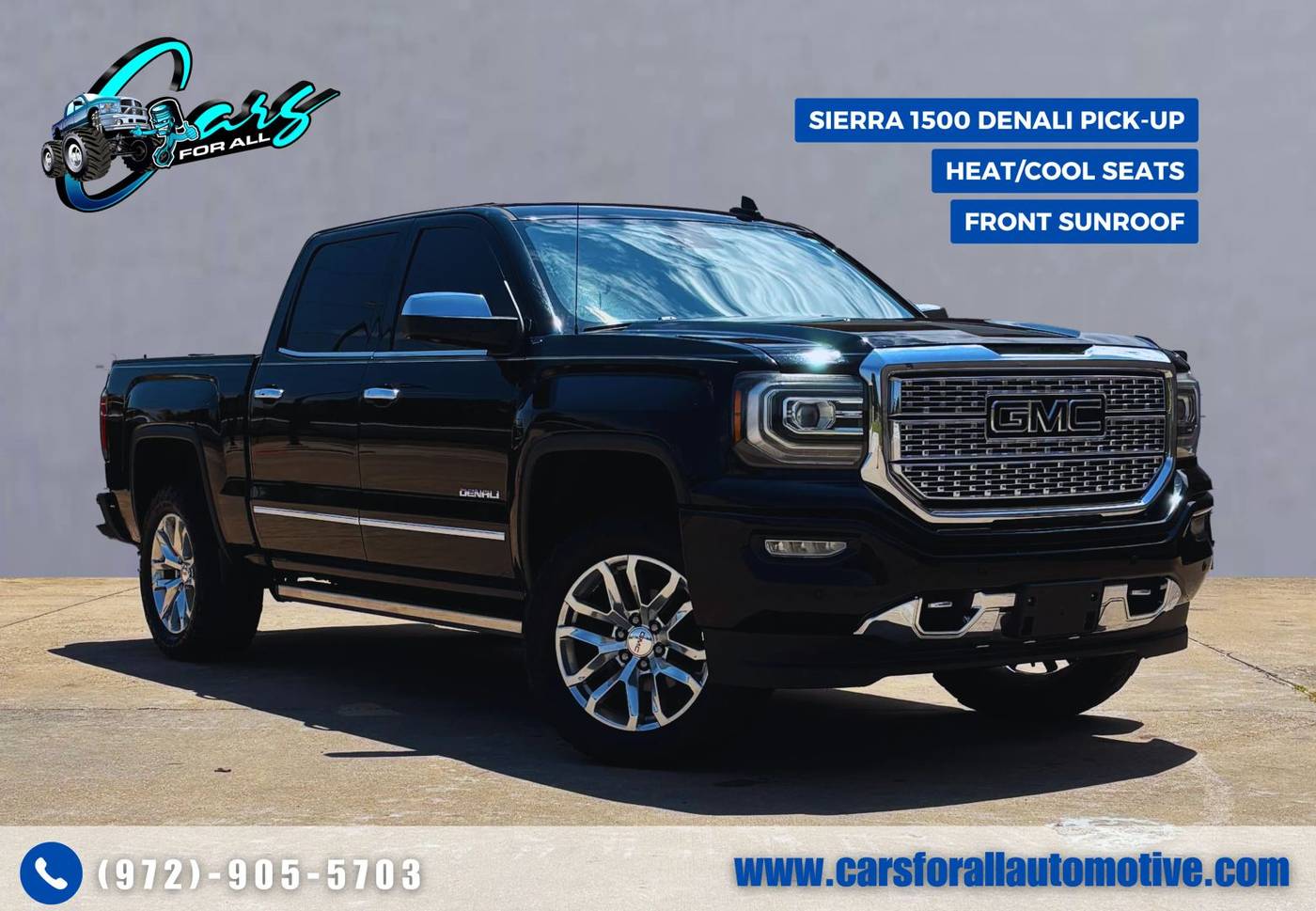 2018 GMC Sierra 1500 Denali — Pickup Truck — 122,185 mi — Garland, TX
