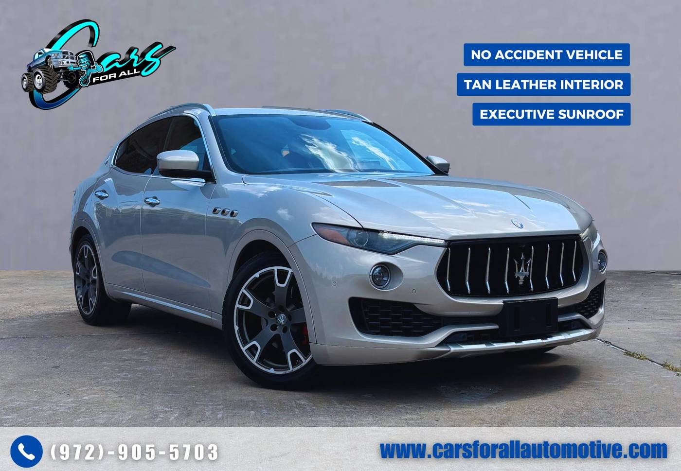 2017 Maserati Levante Standard — SUV — 80,976 mi — Garland, TX