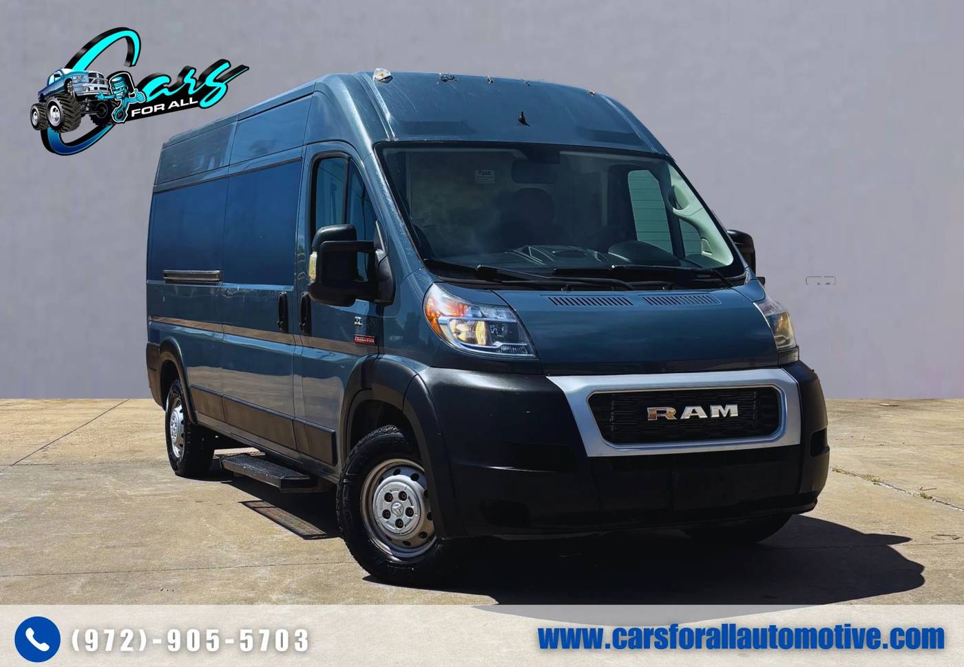 2019 Ram ProMaster Cargo Van 2500 — Cargo Van — 79,718 mi — Garland, TX