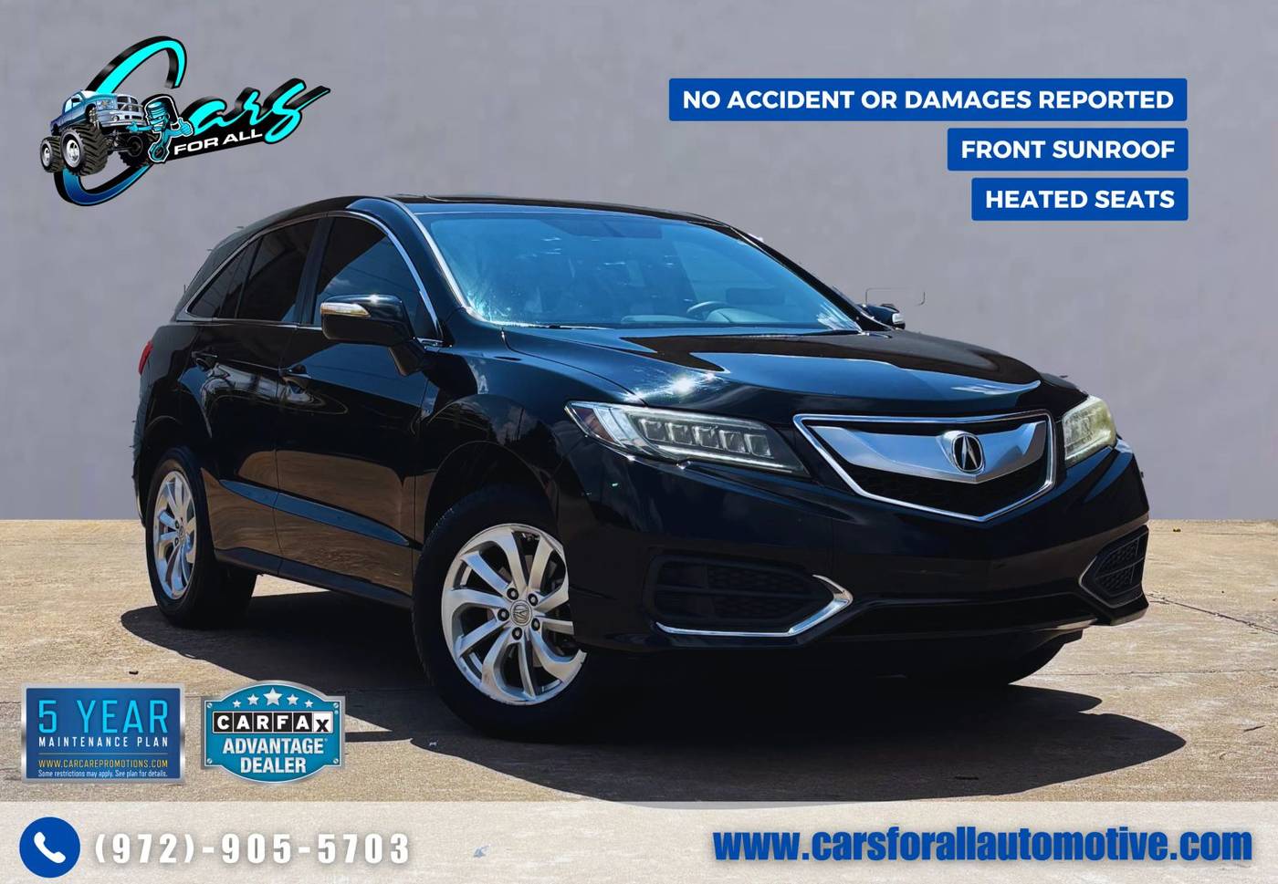 2017 Acura RDX Base — SUV — 80,879 mi — Garland, TX