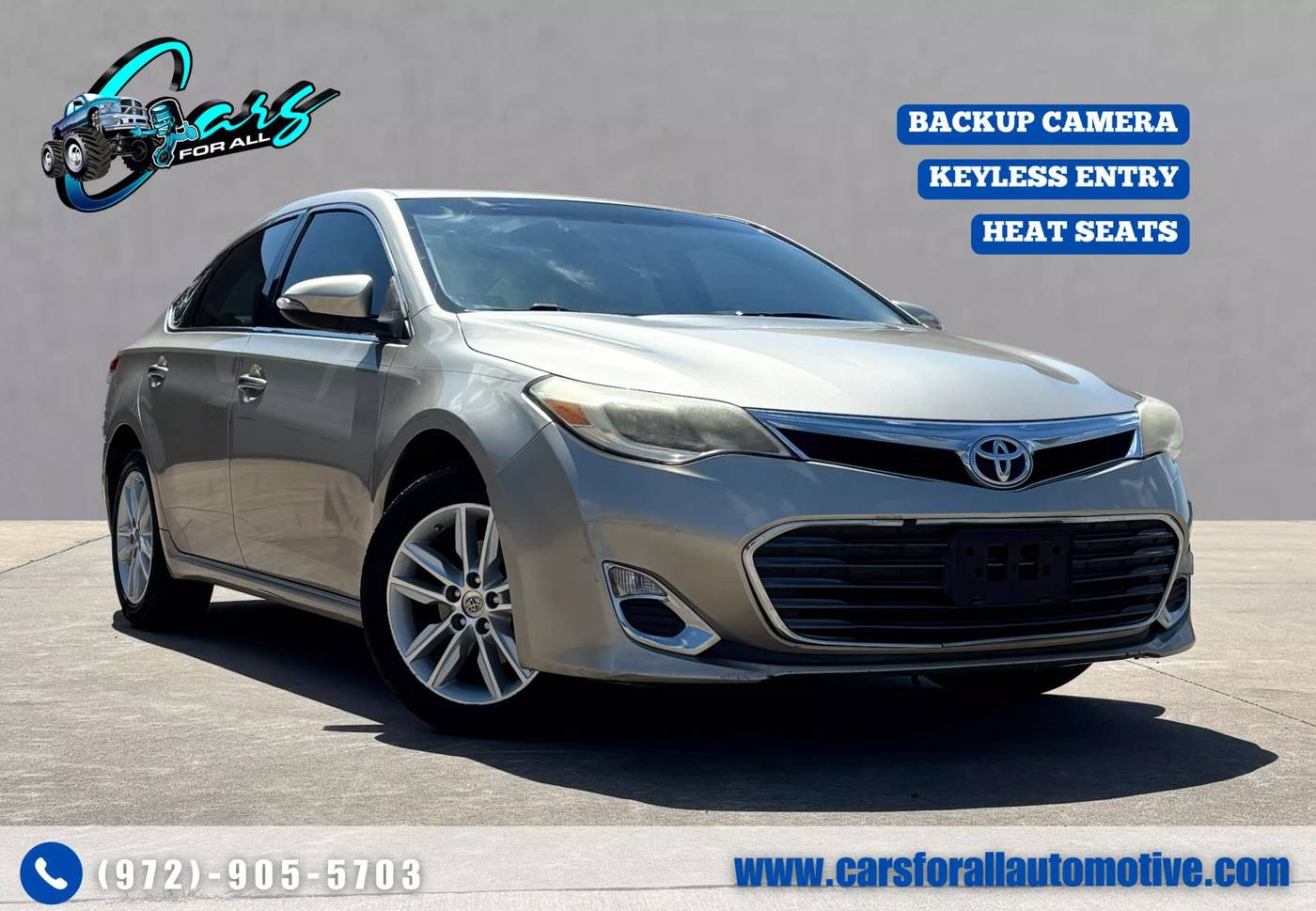 2014 Toyota Avalon XLE — Sedan — 160,043 mi — Garland, TX