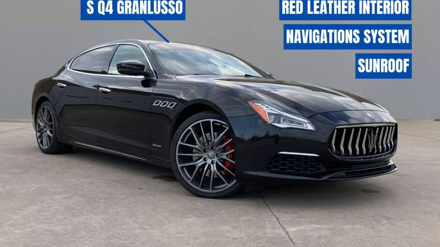 2018 Maserati Quattroporte S Q4 GranLusso — Sedan — 65,494 mi — Garland, TX