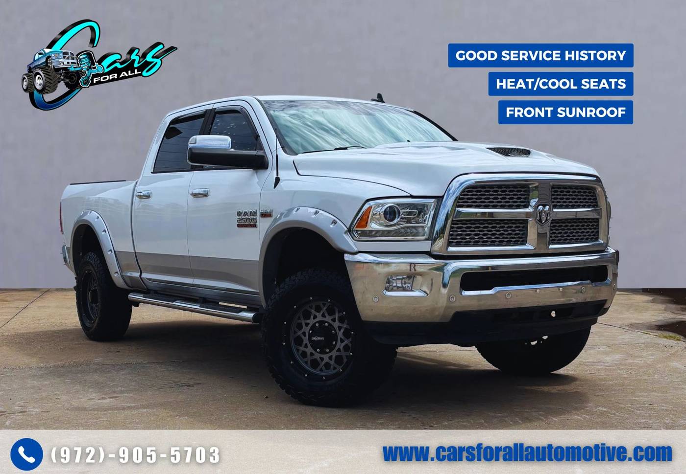 2016 Ram 2500 Laramie — Pickup Truck — 154,463 mi — Garland, TX