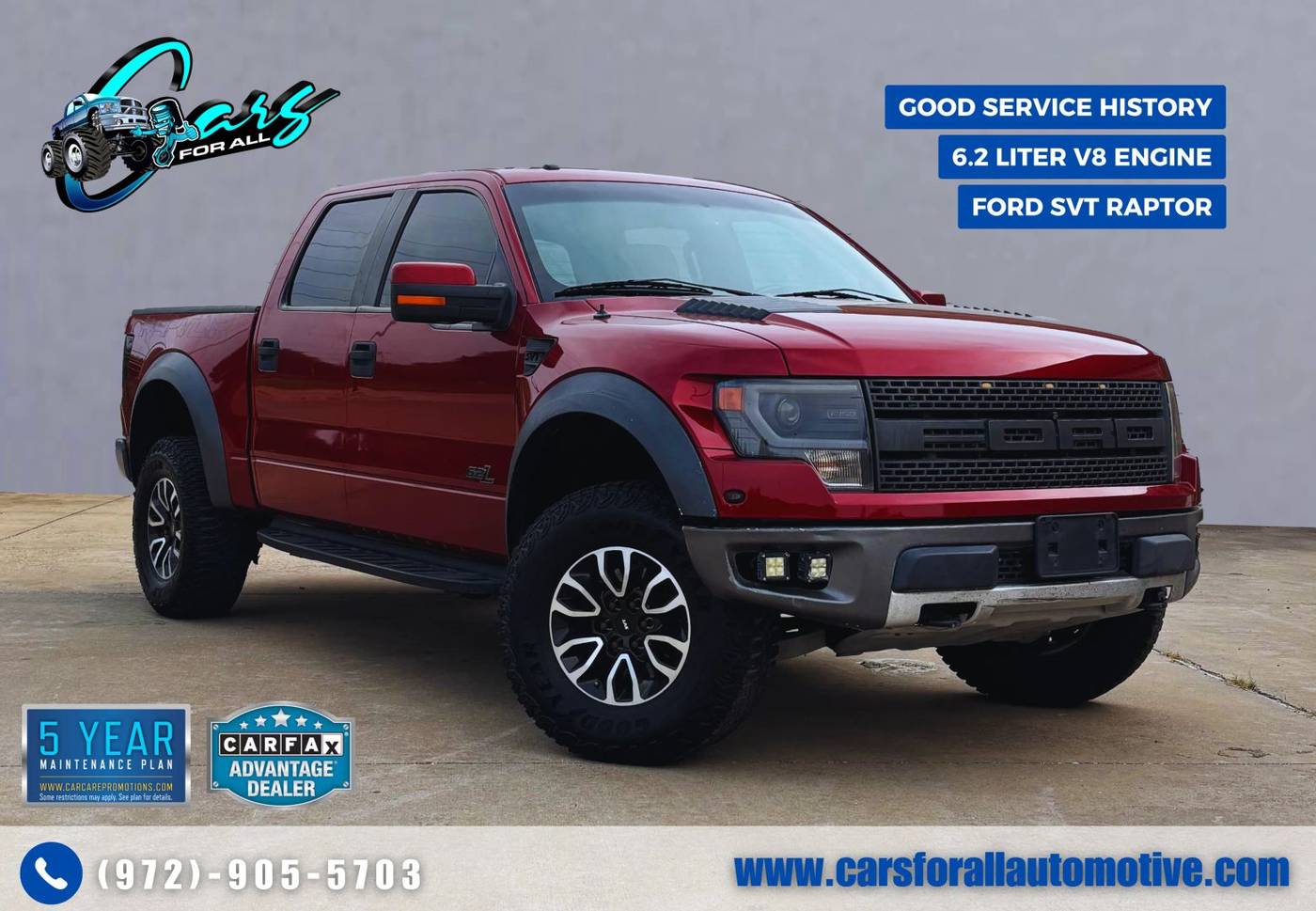 2014 Ford F-150 Raptor — Pickup Truck — 99,855 mi — Garland, TX
