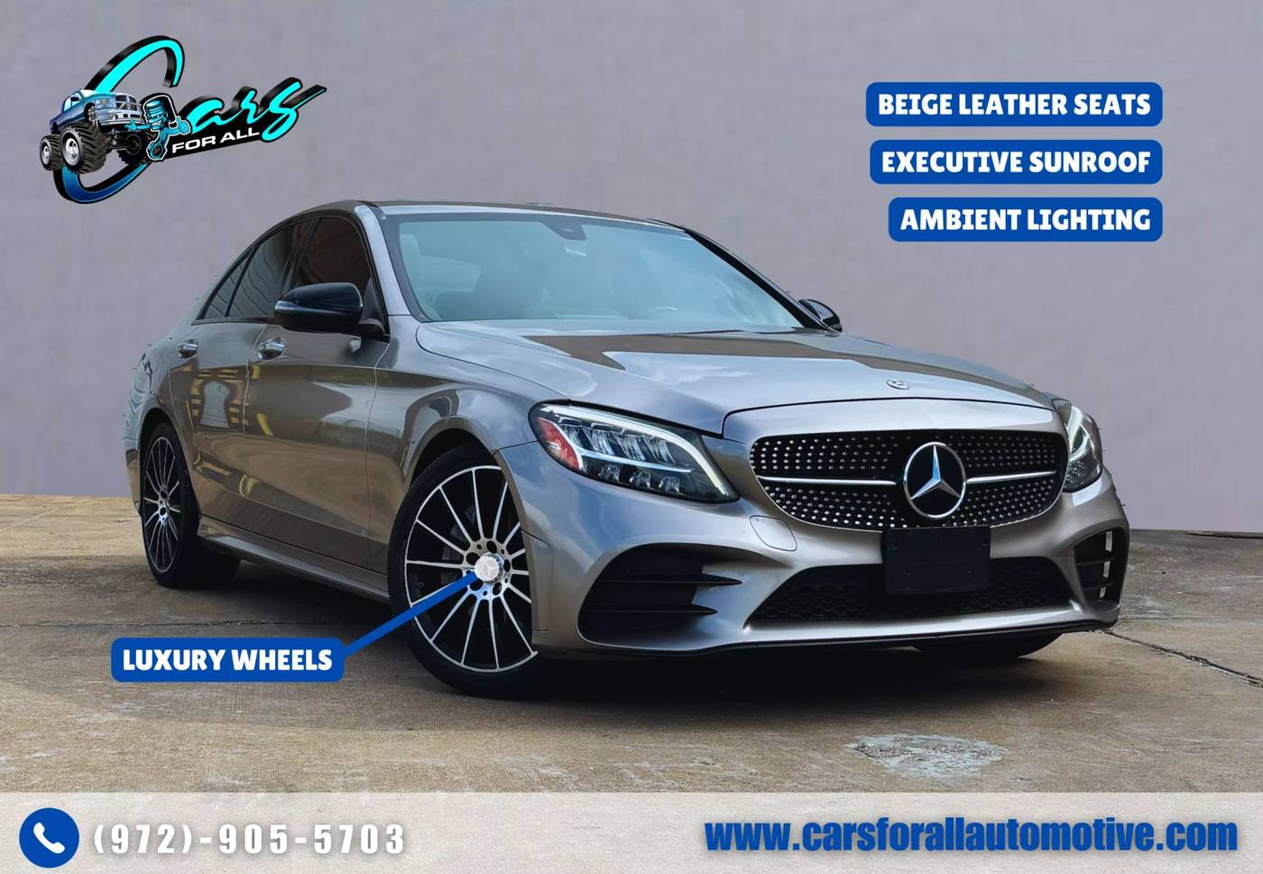 2019 Mercedes-Benz C-Class C 300 — Sedan — 104,138 mi — Garland, TX