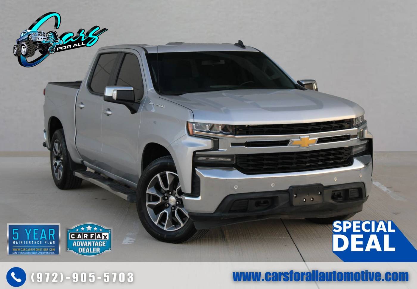 2020 Chevrolet Silverado 1500 LT — Pickup Truck — 129,750 mi — Garland, TX