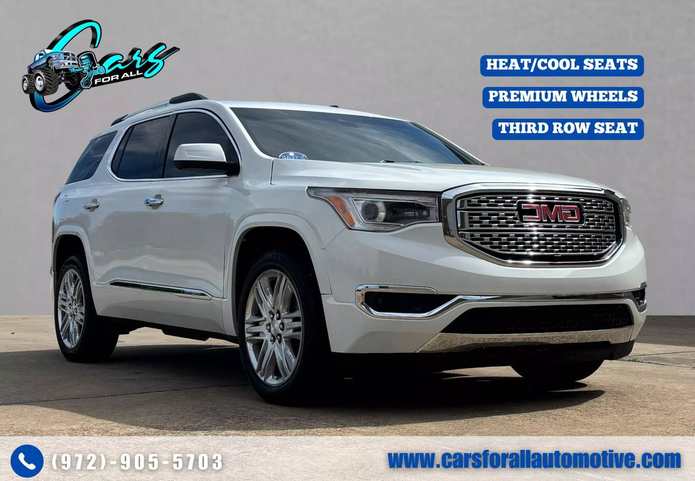 2017 GMC Acadia Denali — SUV — 104,838 mi — Garland, TX