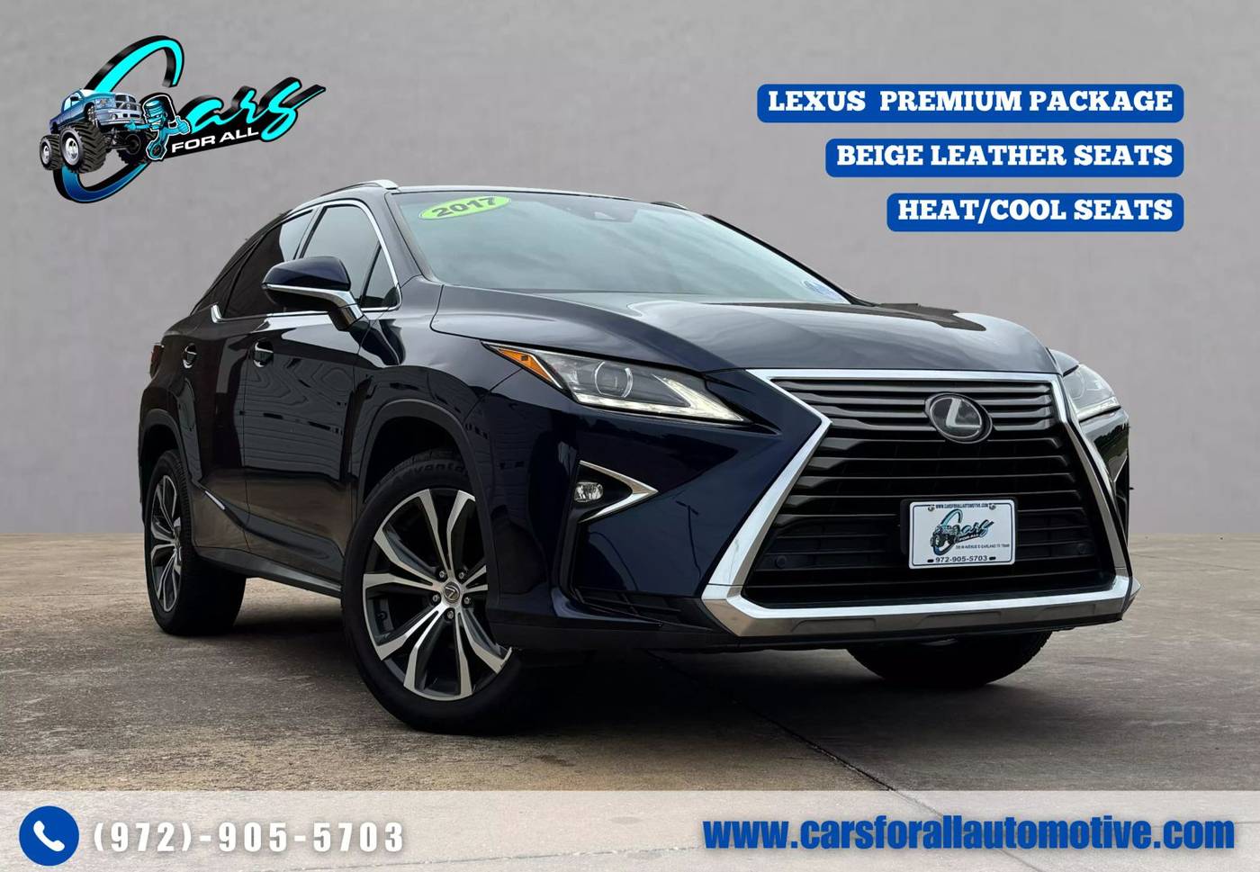 2017 Lexus RX RX 350 F Sport — SUV — 99,849 mi — Garland, TX