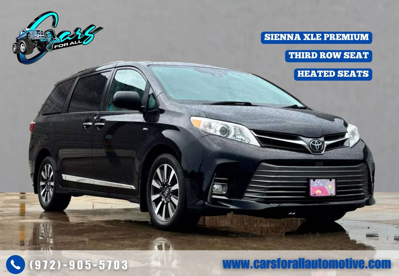 2020 Toyota Sienna XLE Premium — Minivan — 97,951 mi — Garland, TX