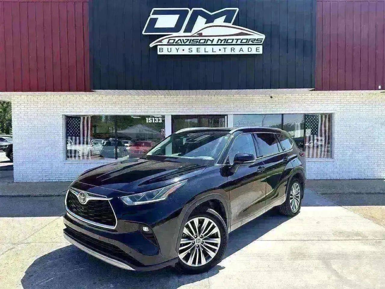 2021 Toyota Highlander Platinum — SUV — 87,392 mi — Holly, MI