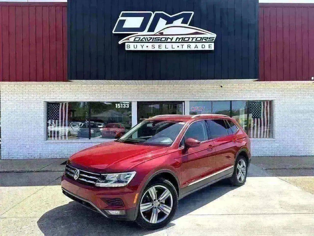 2020 Volkswagen Tiguan SEL — SUV — 70,278 mi — Holly, MI