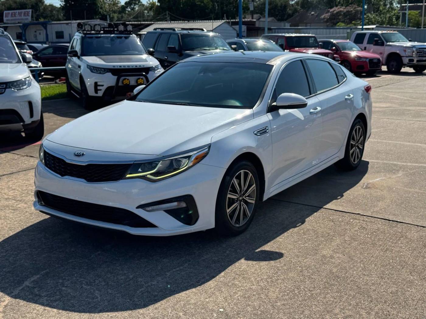 2019 Kia Optima LX — Sedan — 84,534 mi — Houston, TX