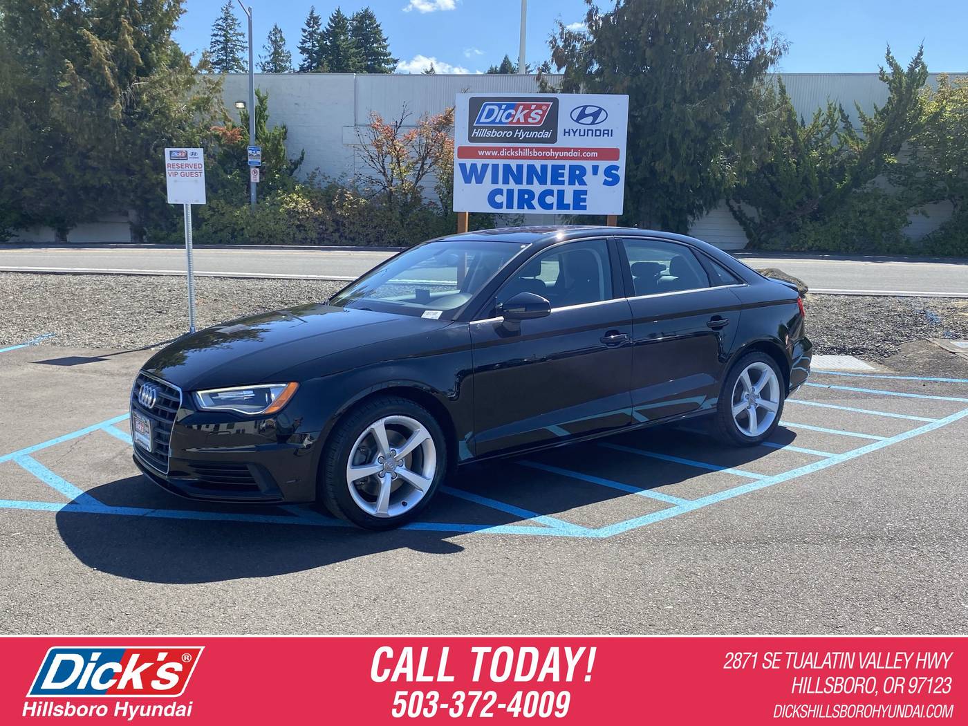 2015 Audi A3 Premium — Sedan — 82,939 mi — Hillsboro, OR