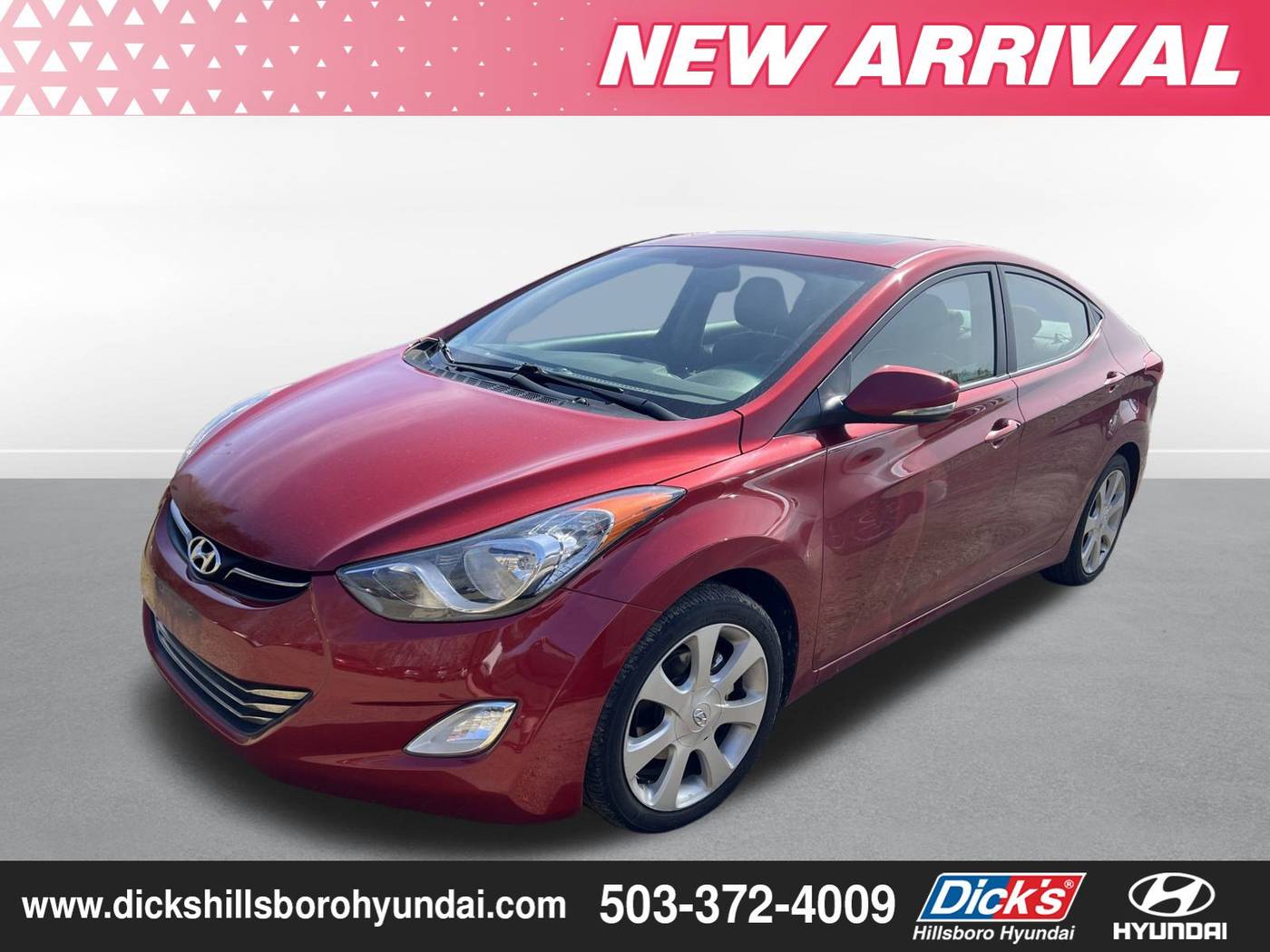 2012 Hyundai Elantra Limited — Sedan — 62,956 mi — Hillsboro, OR