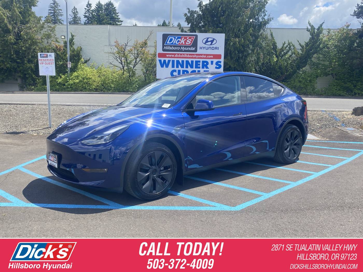 2025 Tesla Model Y Long Range — SUV — 377 mi — Hillsboro, OR