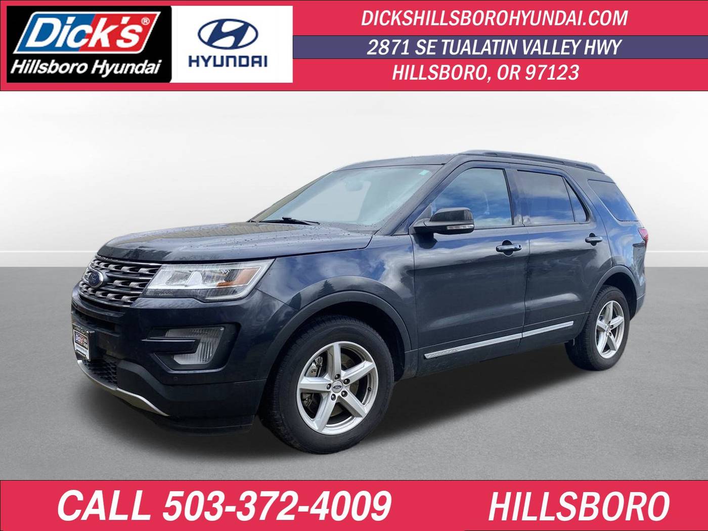 2017 Ford Explorer XLT — SUV — 52,425 mi — Hillsboro, OR