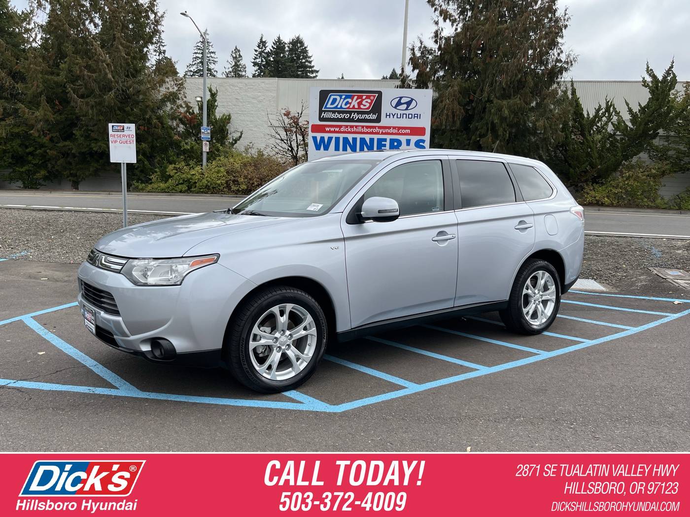2014 Mitsubishi Outlander GT — SUV — 40,977 mi — Hillsboro, OR