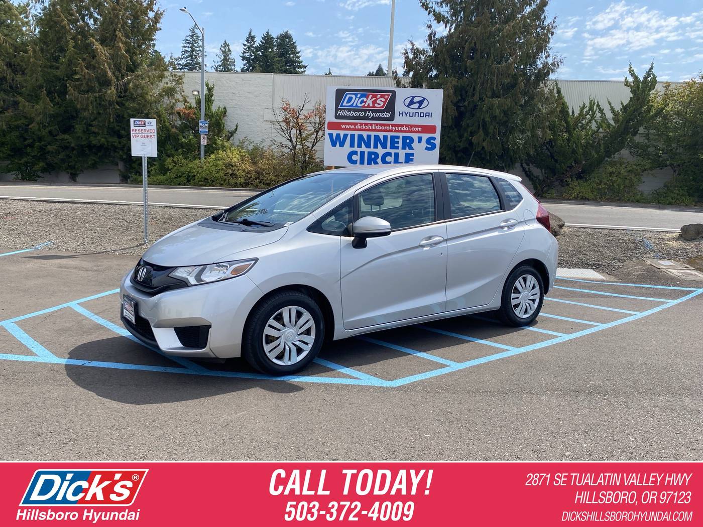2015 Honda Fit LX — Hatchback — 49,289 mi — Hillsboro, OR