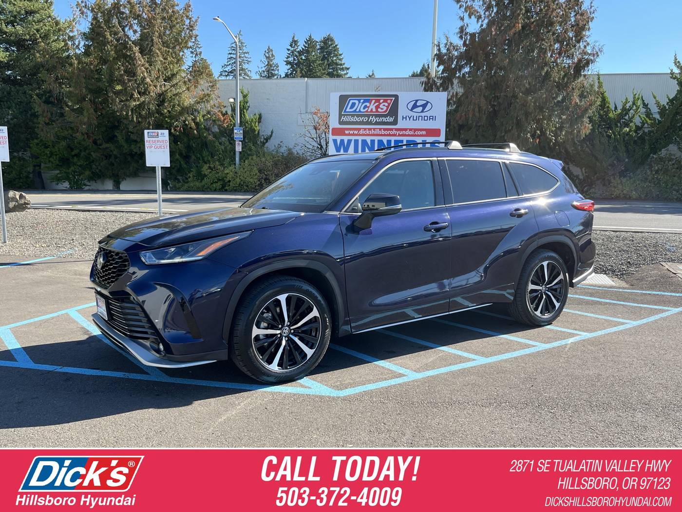 2022 Toyota Highlander XSE — SUV — 50,867 mi — Hillsboro, OR