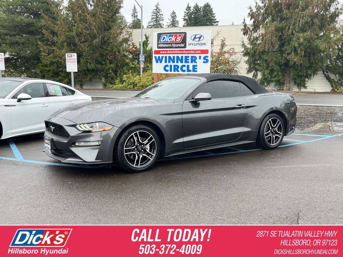 2019 Ford Mustang EcoBoost Premium — Convertible — 82,621 mi — Hillsboro, OR