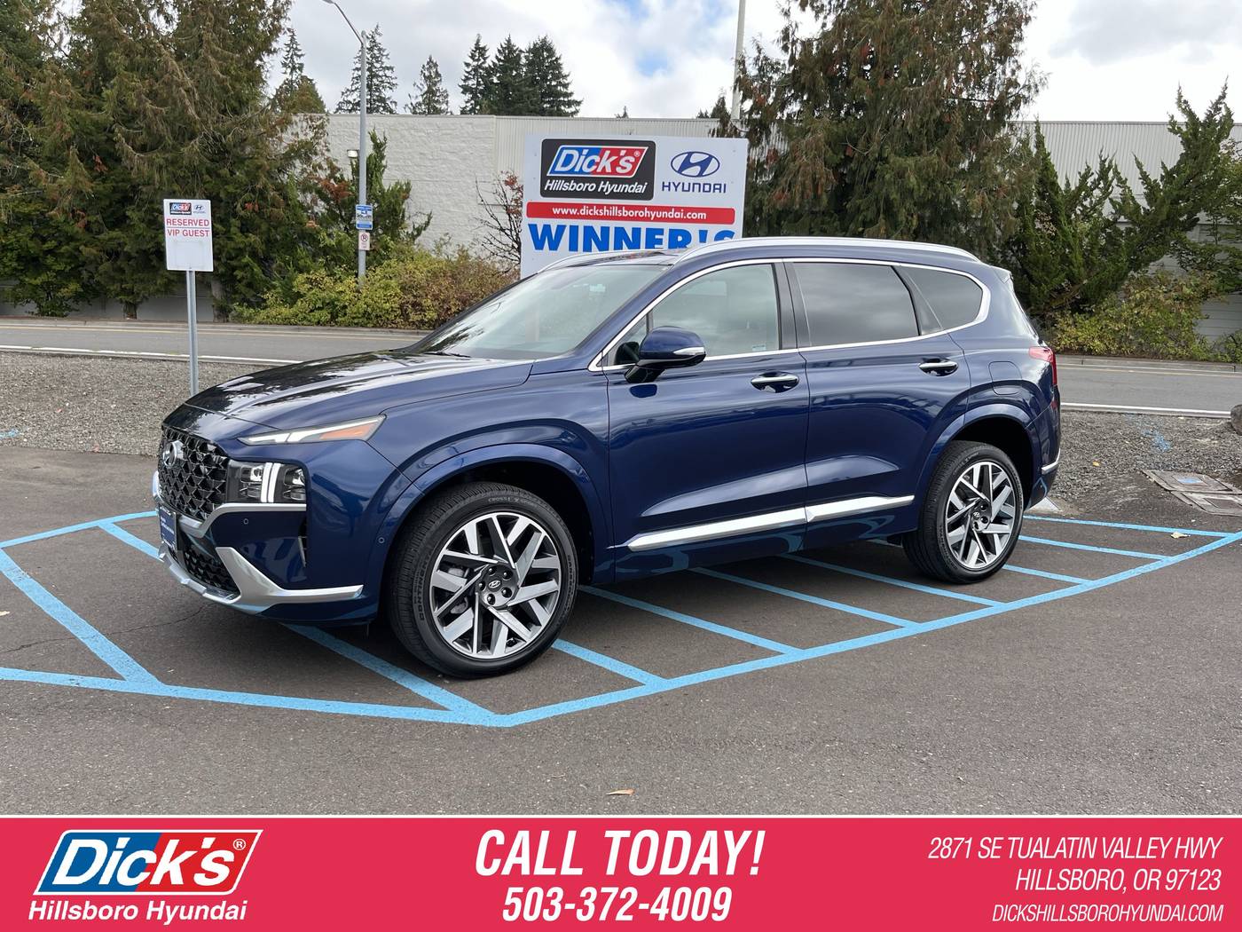 2022 Hyundai Santa Fe Calligraphy — SUV — 18,771 mi — Hillsboro, OR