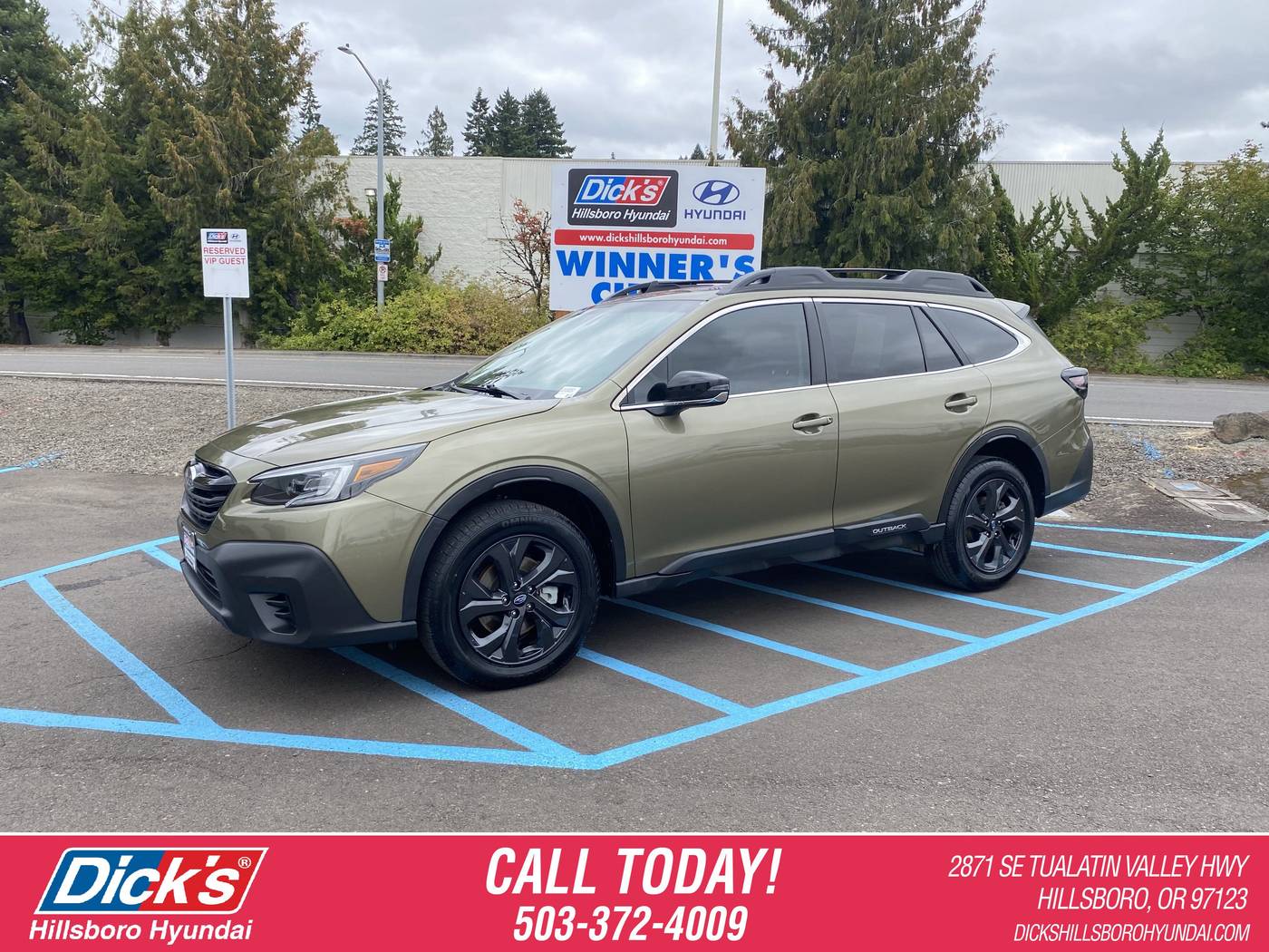 2020 Subaru Outback 2.4T Onyx Edition XT — SUV — 34,844 mi — Hillsboro, OR