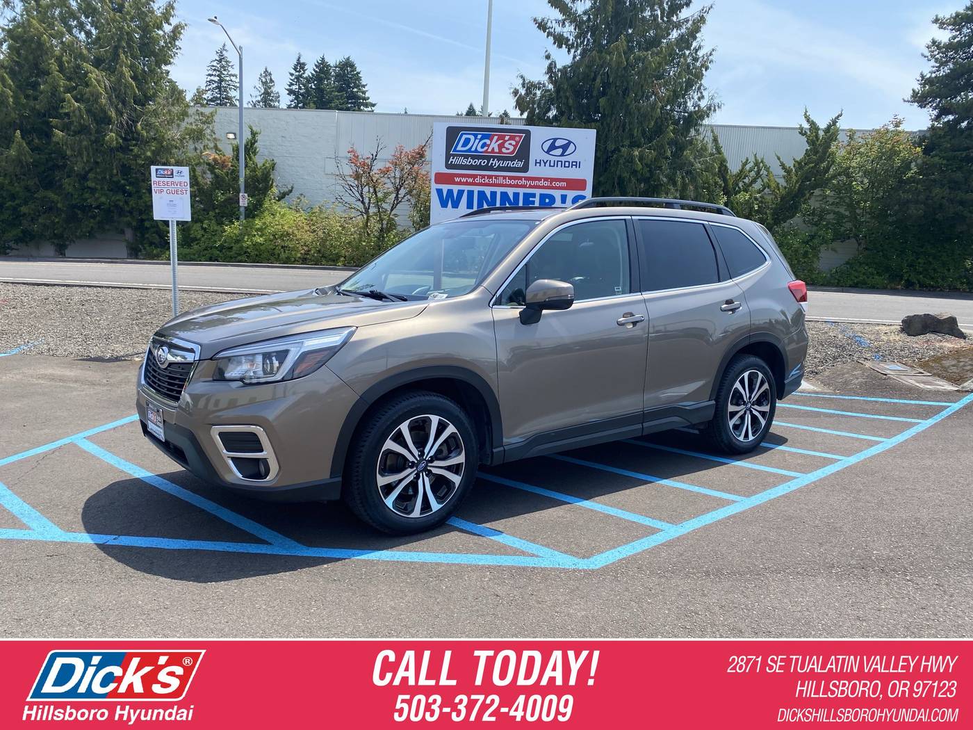 2020 Subaru Forester 2.5i Limited — SUV — 68,705 mi — Hillsboro, OR