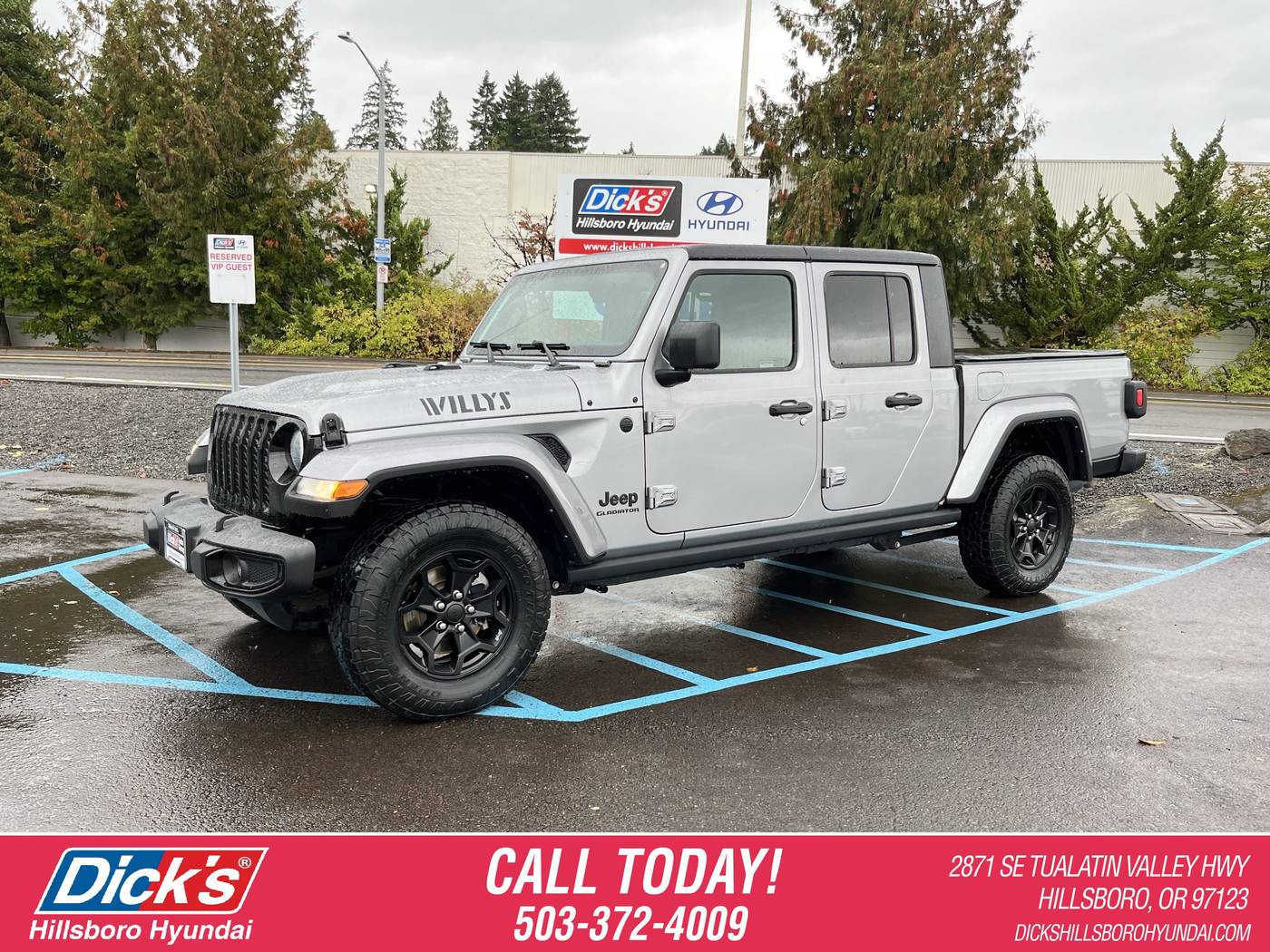 2021 Jeep Gladiator Willys — Pickup Truck — 66,060 mi — Hillsboro, OR