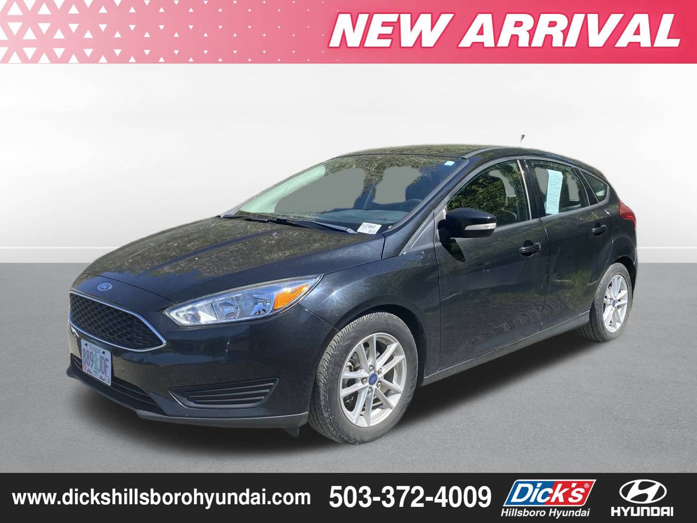2015 Ford Focus SE — Hatchback — 51,777 mi — Hillsboro, OR