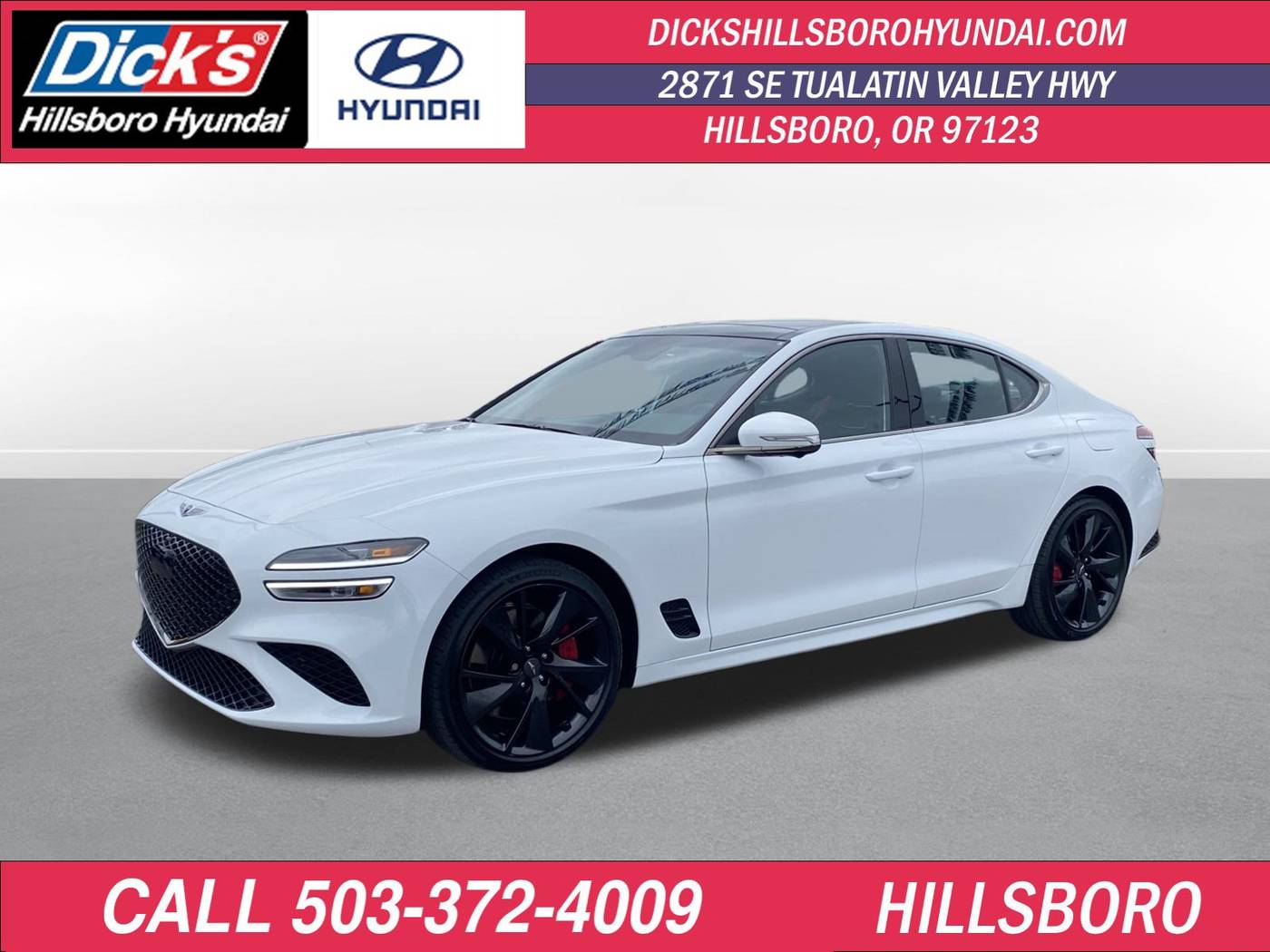 2022 Genesis G70 3.3T — Sedan — 16,926 mi — Hillsboro, OR