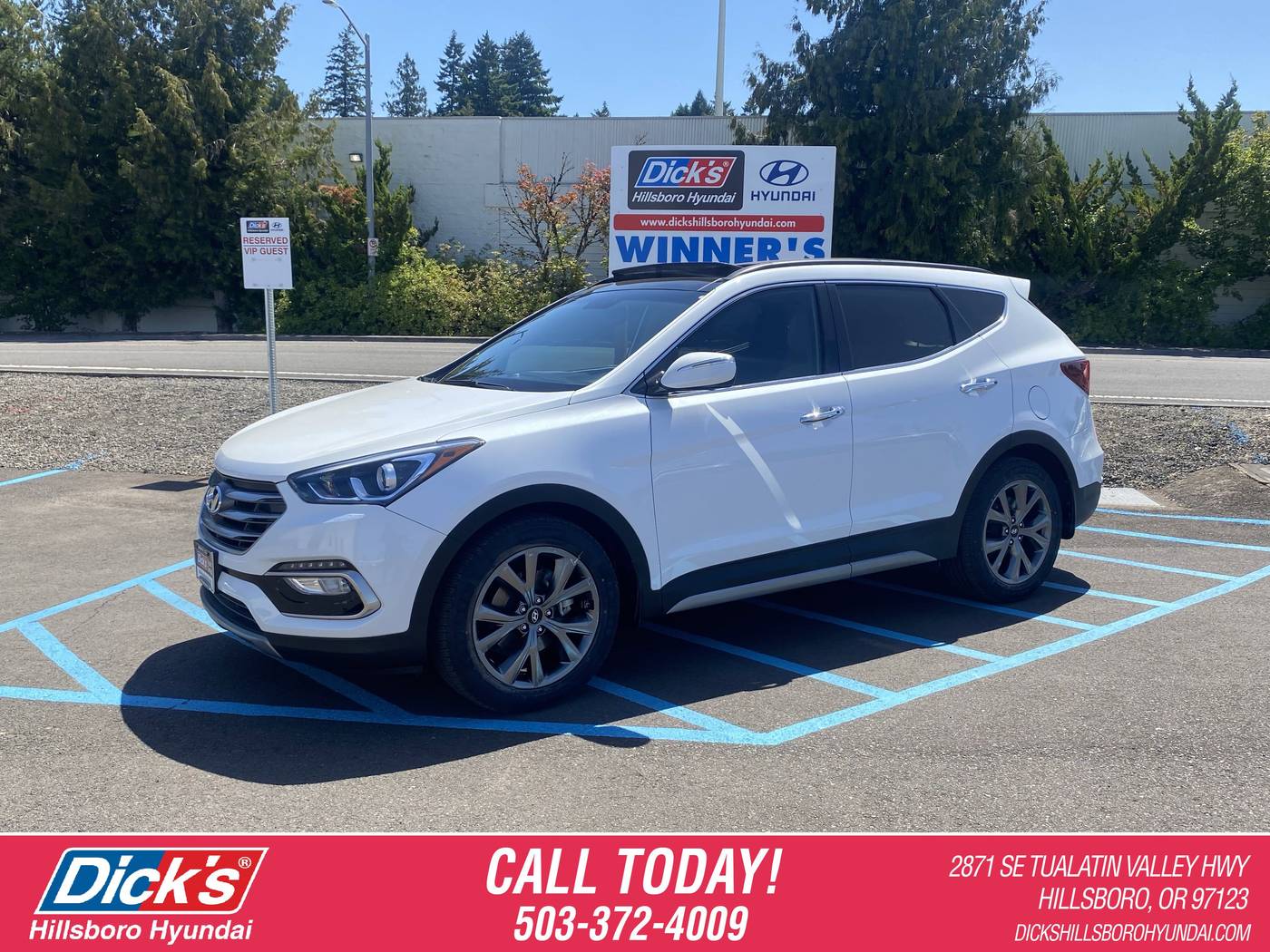 2017 Hyundai Santa Fe Sport 2.0T Ultimate — SUV — 70,499 mi — Hillsboro, OR