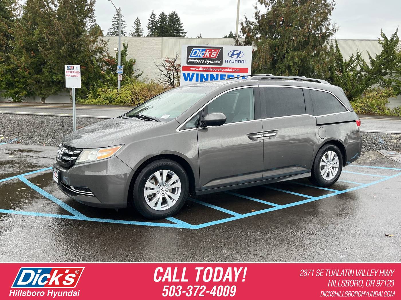 2016 Honda Odyssey SE — Minivan — 81,310 mi — Hillsboro, OR