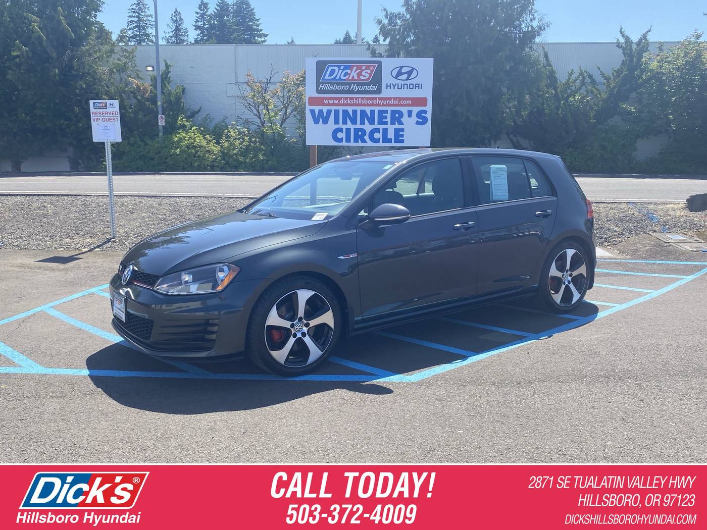 2016 Volkswagen Golf GTI S — Hatchback — 99,123 mi — Hillsboro, OR