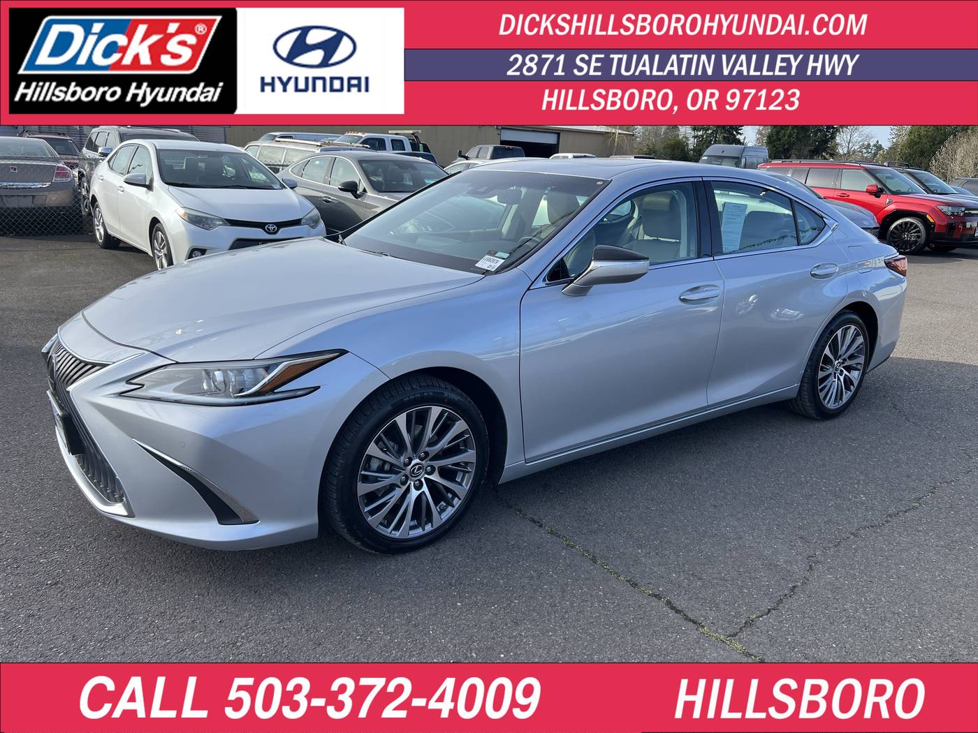 2020 Lexus ES ES 350 — Sedan — 31,366 mi — Hillsboro, OR