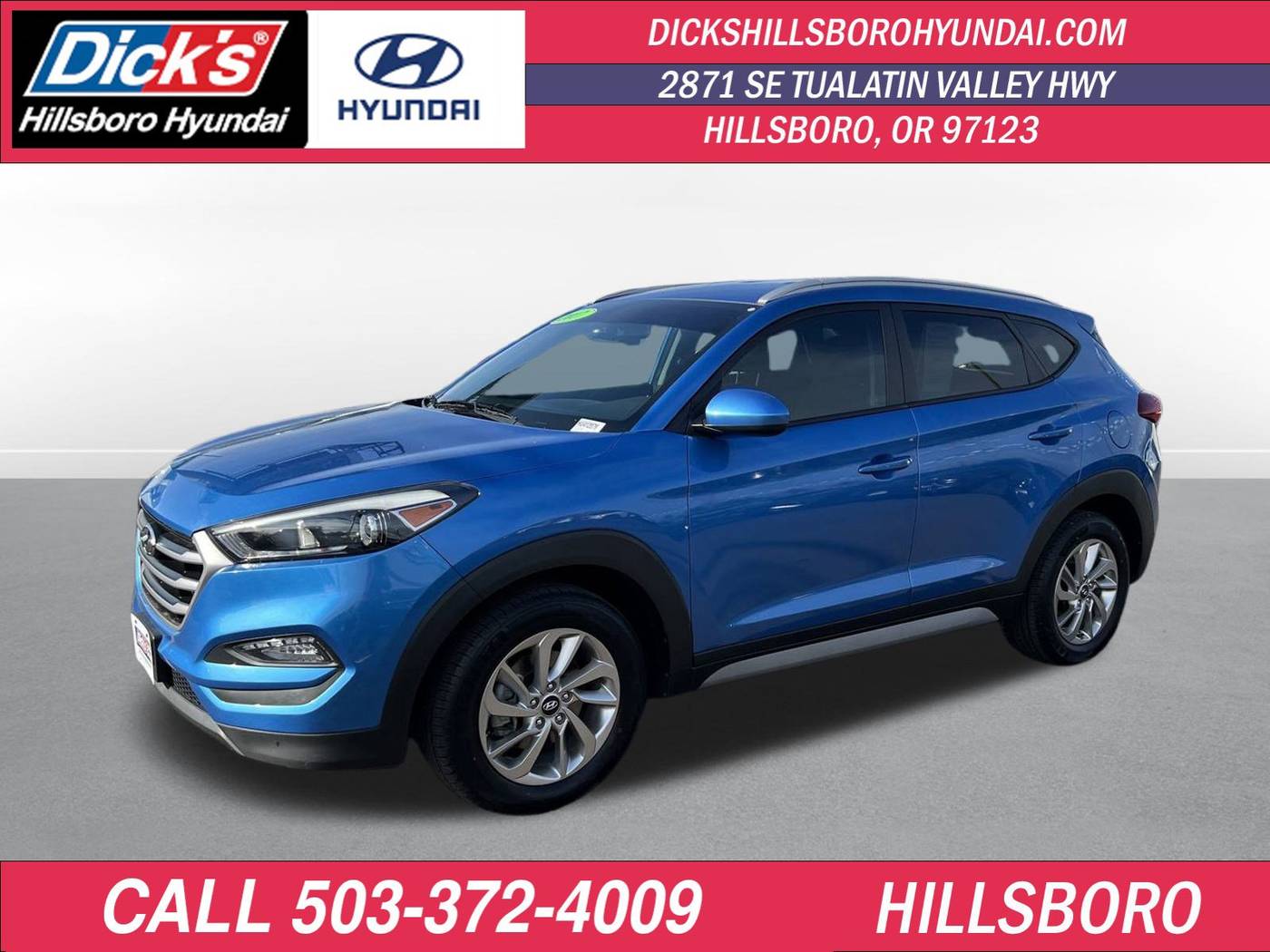 2017 Hyundai Tucson SE — SUV — 61,451 mi — Hillsboro, OR