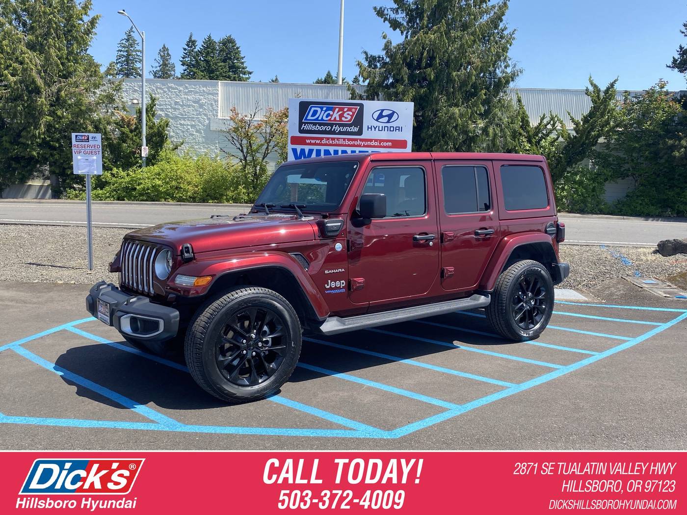 2021 Jeep Wrangler Sahara 4xe — SUV — 26,783 mi — Hillsboro, OR