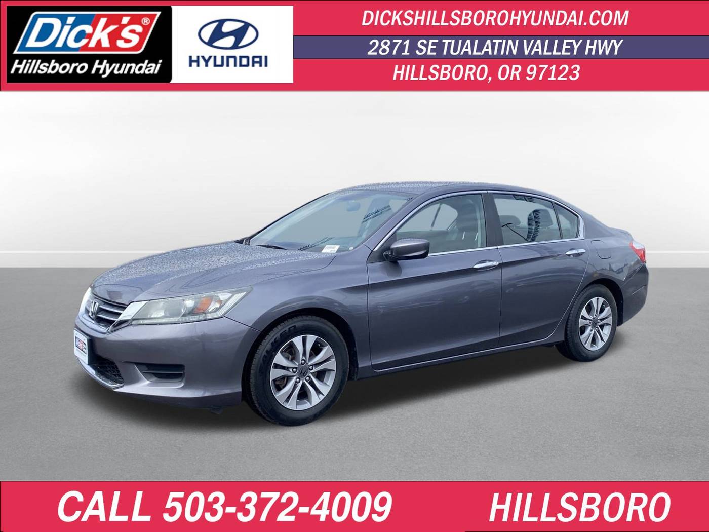 2014 Honda Accord LX — Sedan — 92,355 mi — Hillsboro, OR