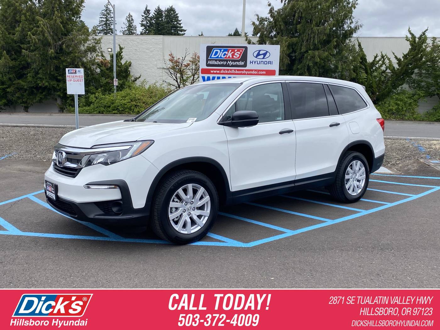 2020 Honda Pilot LX — SUV — 64,866 mi — Hillsboro, OR