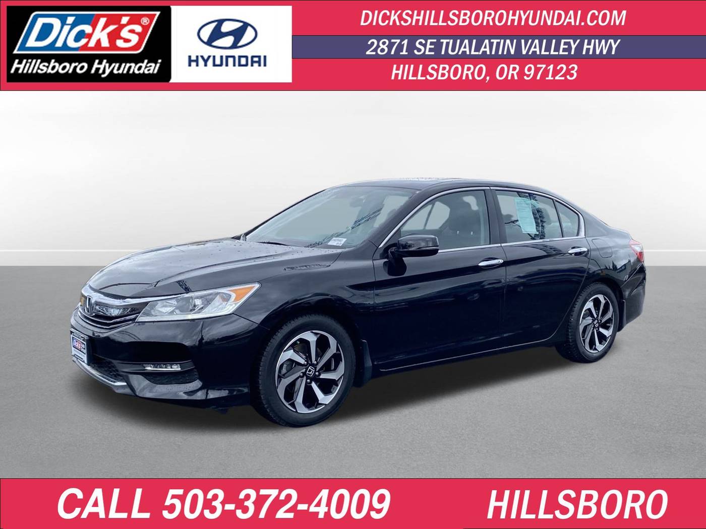 2016 Honda Accord EX — Sedan — 37,752 mi — Hillsboro, OR