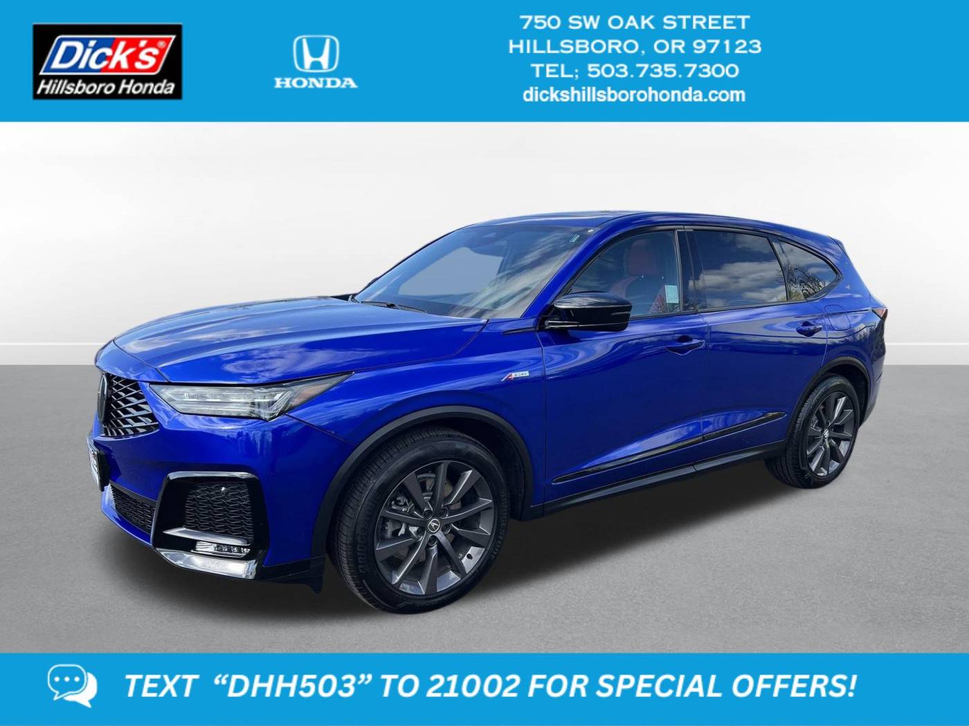 2025 Acura MDX A-Spec Package — SUV — 8,605 mi — Hillsboro, OR