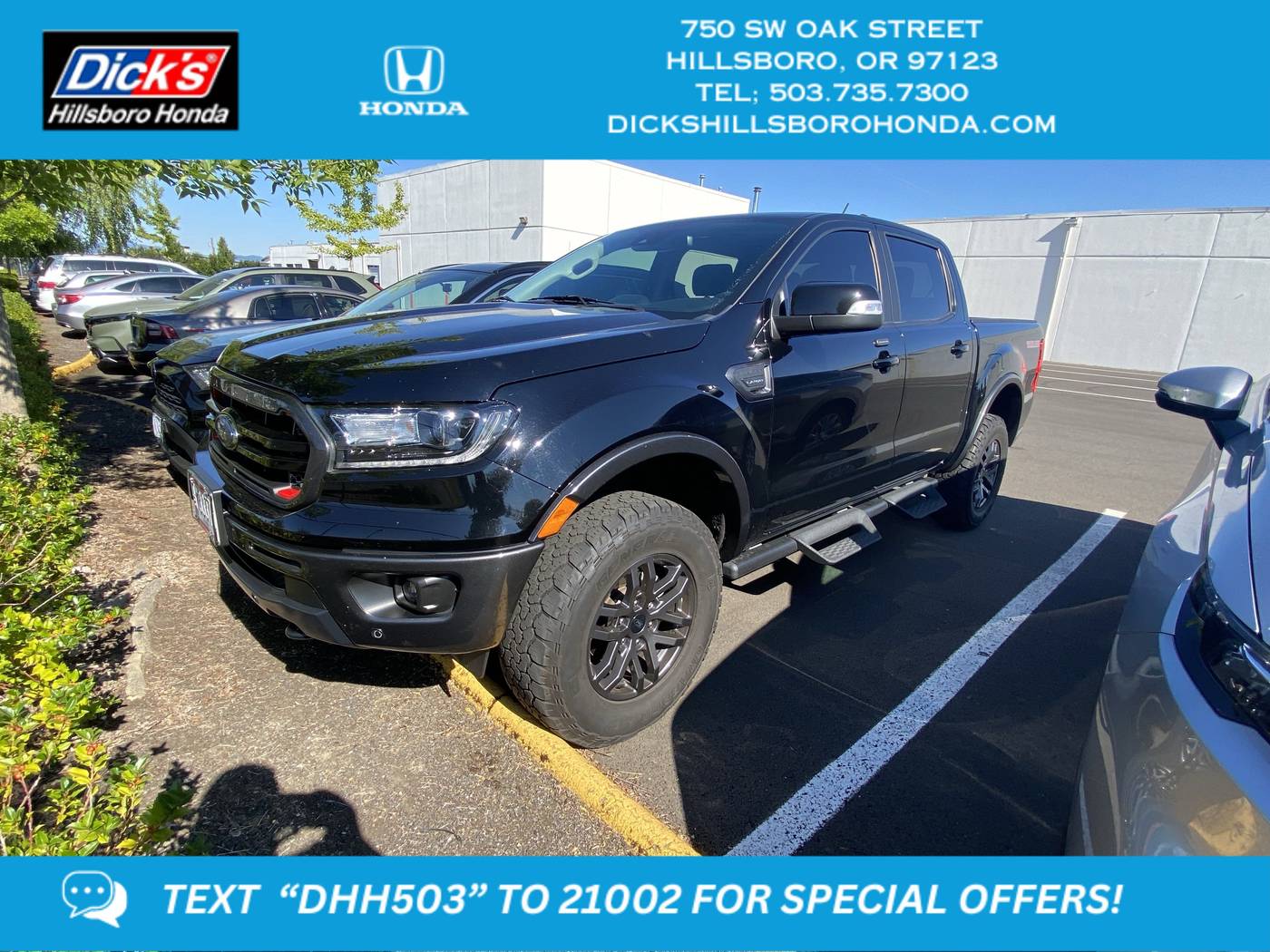 2021 Ford Ranger Lariat — Pickup Truck — 46,103 mi — Hillsboro, OR