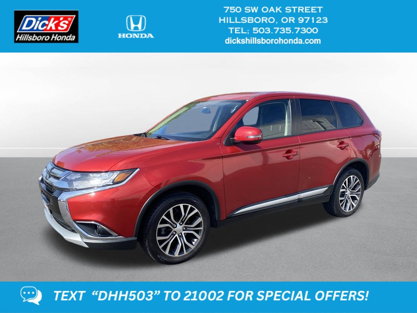 2018 Mitsubishi Outlander SE — SUV — 77,594 mi — Hillsboro, OR