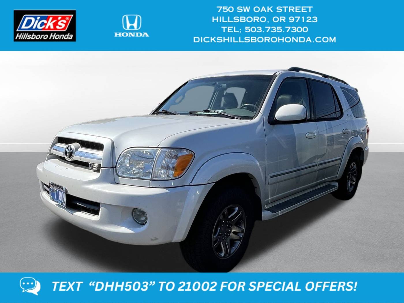 2005 Toyota Sequoia Limited — SUV — 210,769 mi — Hillsboro, OR